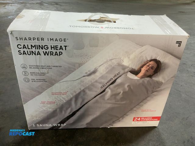 Lot 2-93652 - Sharper Image Calming Heat Sauna Wrap