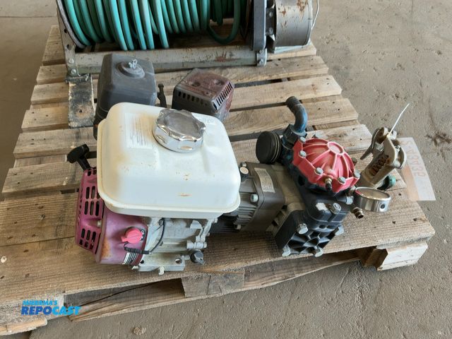 Lot 2-43435 - Honda GX160 Gas Engine with Hypro Model D30GRGI 9.5 GPM Sprayer Pump, Exhaust Muffler is Loose, Engi...