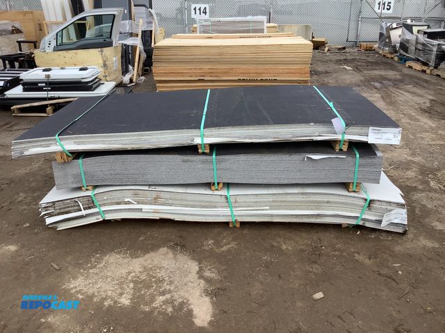 Lot 2-93768 - Lot of azdel including 2.7mmx48”x under 96”  and a unknown size sheets of azdel