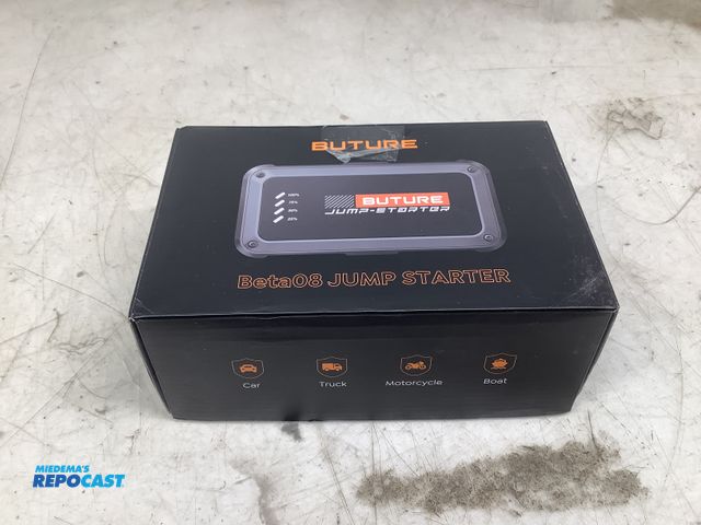 Lot 2-60859 - 1 BUTURE 4000A Portable Car Jump Starter, 12V Battery Booster for 8.5L Diesel / 9.0L Gas, Power Bank...