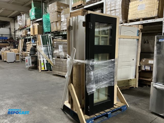 Lot 2-99320 - Skid lot of doors of various size, shape, and color
