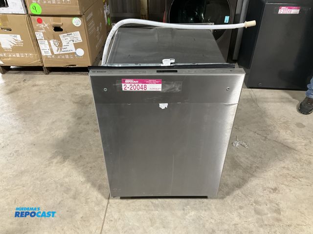 Lot 2-20048 - Scratch & Dent Bosch Shx78dc5n/39 800 Series 24" Top Control Smart Built-In Stainless Steel Tub Dish...