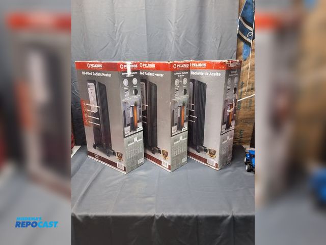 Lot 2-35591 - (3) PELONIS Oil-Filled Radiant Heaters