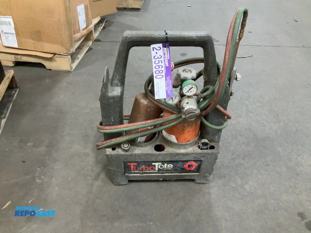 Lot 2-35680 - Wingaersheek Turbotote portable oxy-acetylene torch kit
