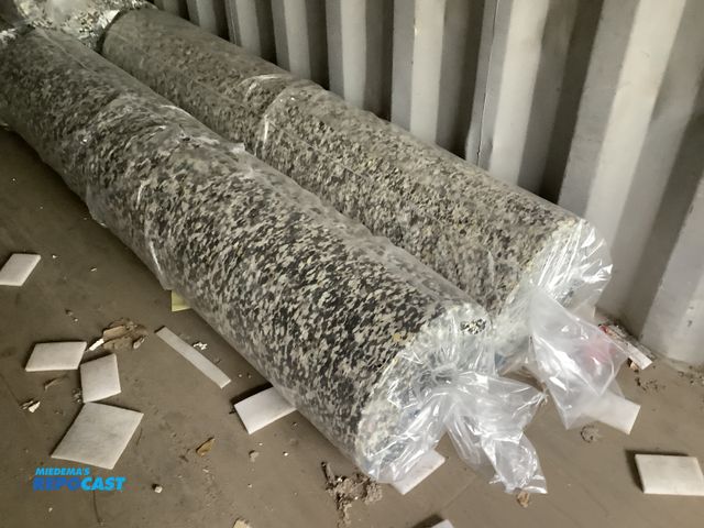 Lot 2-35996 - Lot of (2) 270 sq ft per roll of cushioned carpet padding