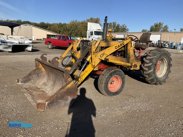 Lot 2-41597 - 1968 JI Case 580CK Industrial Loader Tractor