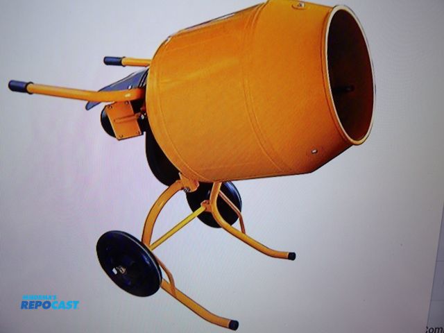 Lot 2-53026 - new in box westward/corded concrete mixer 4-3/4cu' drum capacity, steel, drum, 120V, 75hp, 120v, dru...
