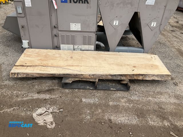 Lot 2-27508 - Maple Wood Slat - approx. 8’ 7.5” long x 3’ x 3” thick