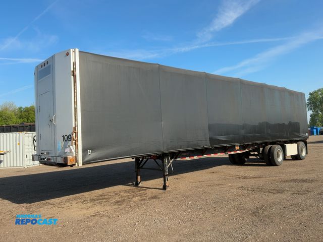 Lot 2-11982 - 2007 Fontaine 48’ Flatbed Semi Trailer with Rolling Tarp System