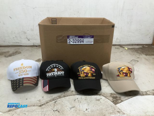 Lot 2-32994 - Lot of various patriotic memorabilia, and motorcycle decor motorcycle including including signs, hat...
