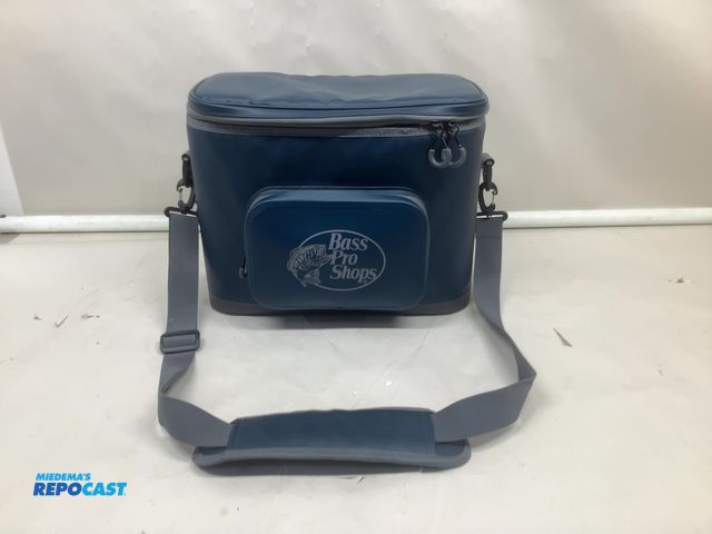 Lot 2-17548 - Bass Pro Shops Blue soft Sided Cooler