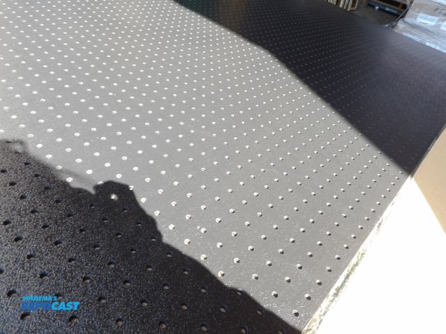 Lot 2-58333 - new Triton Pegboard Panel: Round
1/4" Peg Hole Size, 96in x 18in x 1/4n ABS, Black