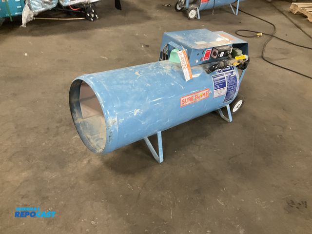 Lot 2-41026 - Heat Wagon Sure Flame Construction Heater Model S405, 400,000 btu, use natural gas or propane, 115 v...