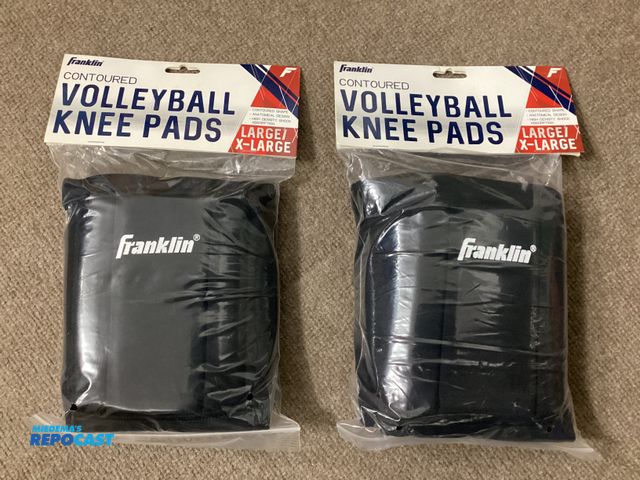 Lot 2-76431 - Two new sets of Franklin Volleyball Knee Pads. Contour shape, anatomical design, high density shock ...