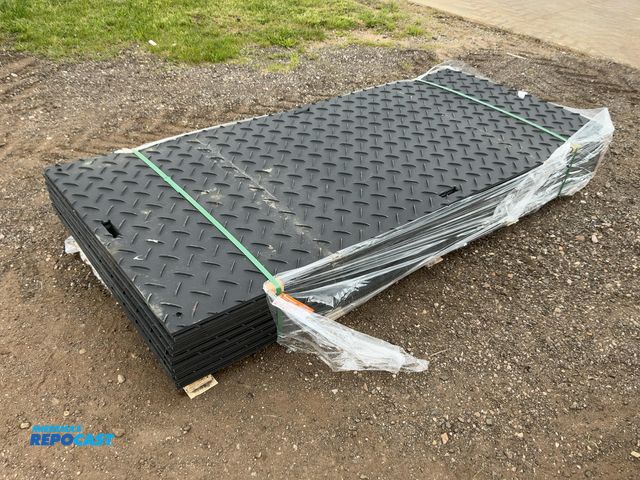 Lot 2-43699 - (15) New SDLANCH IRGPM Ground Protection Mats, Approx. 41-3/4” wide x 94-1/2”long x1/2” thick, diamo...