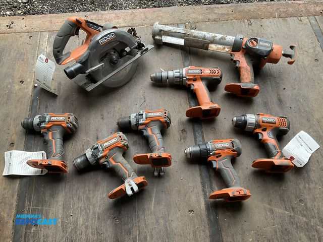 Lot 2-40565 - (8) Ridgid Hand Tools