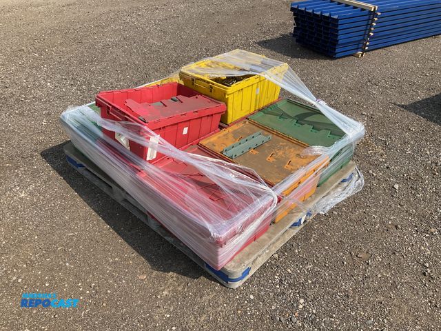 Lot 2-30593 - Approx (320) c channel upright splice brackets for Unarco structural racking, brackets are 1.25” x 2...