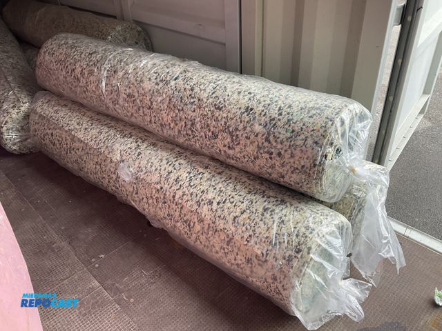 Lot 2-33604 - 3 Rolls of Carpet Padding measuring 270sq ft