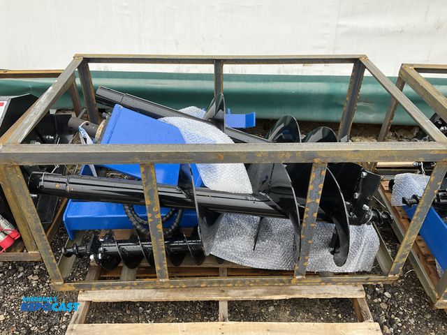 Lot 2-91828 - New AGT SSECAG-Y Heavy Duty Skid Steer Auger Quick Attach Hydraulic Powered