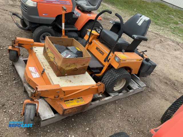 Lot 2-94902 - woods mowing machine model 5140 zero turn lawn mower with a 50 inch wide mowing deck, in original co...