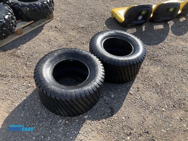 Lot 2-34345 - (2) Carlisle 26x12.00-12 turf tires, used