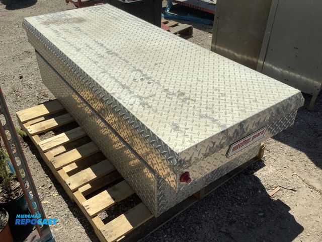 Lot 2-62382 - Weatherguard full size truck tool box. Toolbox measures approximately 71" x 27" x 19" tall.
