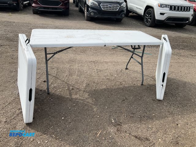 Lot 2-33698 - Skid of (3) Foldable Tables - scratch &amp; dent