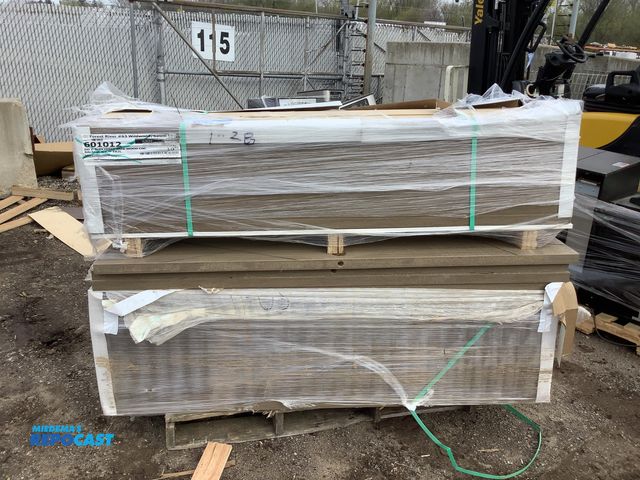 Lot 2-93762 - Lot of particle board wood doors, are approximately 65”x20” and 22”x65”