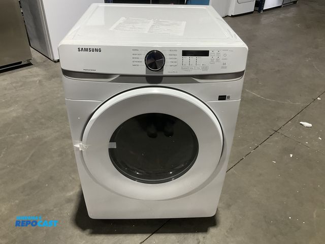 Lot 2-46408 - Scratch & Dent Electric Samsung DVE45T6000W Dryer