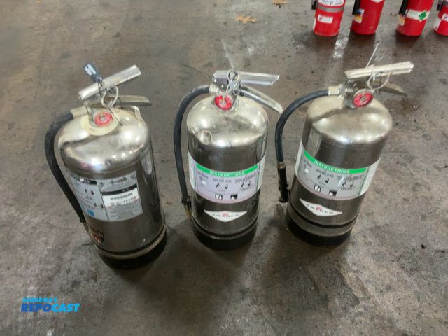 Lot 2-22405 - (3) Amerex 6-Liter Wet Chemical Fire Extinguishers for Commercial Kitchens, all have outdated inspec...