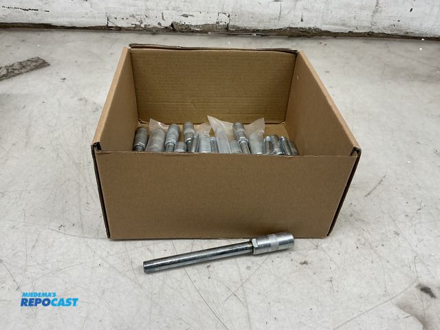 Lot 2-18585 - 18 6” Grease Gun Extension with Coupler