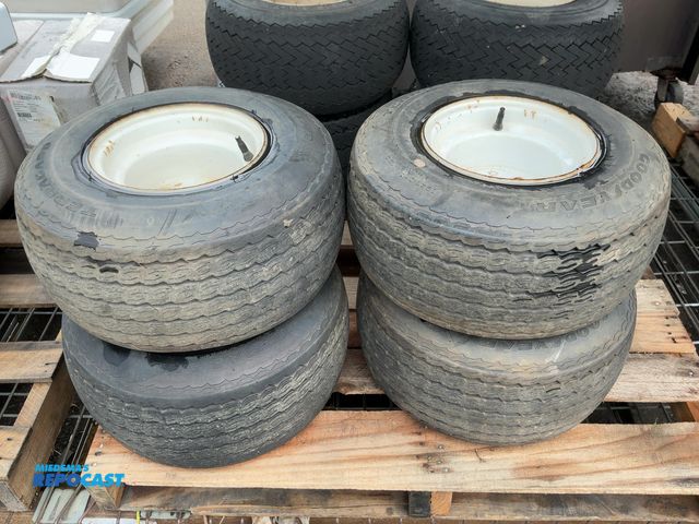 Lot 2-11174 - 4 goodyear 18 x 8.5 x 8 golf cart tires