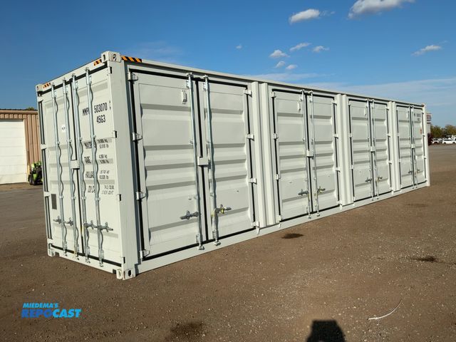 Lot 2-41949 - 2026 40’L x 8’W x 9’ 6”T High Cube Shipping/Ground Container, swing doors on one end and four sets o...