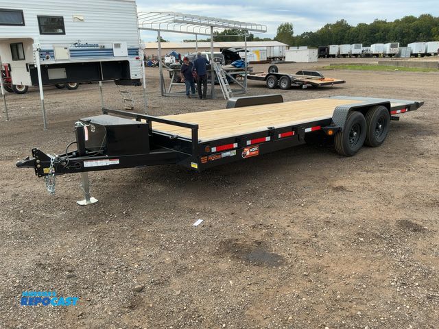 Lot 2-20523 - 2027 Interstate 21' Tandem Axle Hydraulic Tilt Trailer