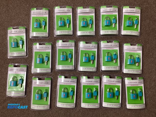Lot 2-11081 - 17 New Safe Skies Travelsmart by Conair Luggage Locks. TSA Recognized. The special luggage lock that...