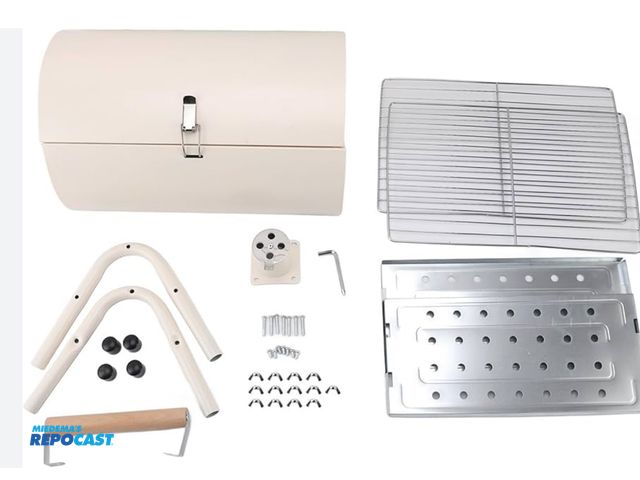 Lot 2-73202 - Portable Stainless Steel Folding BBQ Grill