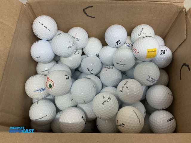 Lot 2-92510 - 100+ Excellent Golf Balls, Includes: Prov1, Prov1X, Callaway, Titleist, Bridgestone, Kirkland, Nike,...