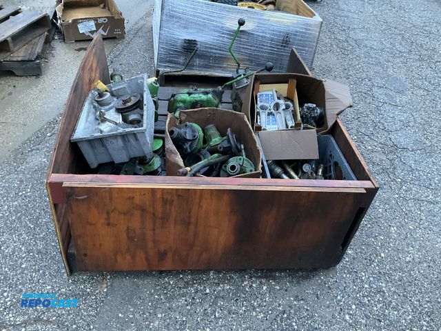 Lot 2-73266 - Crate of John Deere and Kholer parts and Accessories