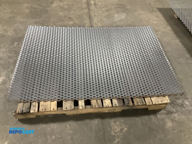 Lot 2-22995 - (5) sheets of expanded steel 37” x 56”, new/unused