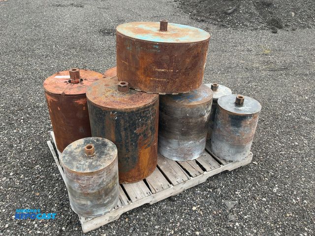 Lot 2-40457 - Lot of (9) Used Concrete Core Drill Bits, 11", 12", 12", 16", 16", 17", 18", 18", and 24" sizes