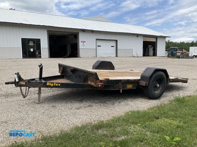 Lot 2-61725 - 2021 Big Tex 70 ST Tilt FlatBed Flat Bed Trailer