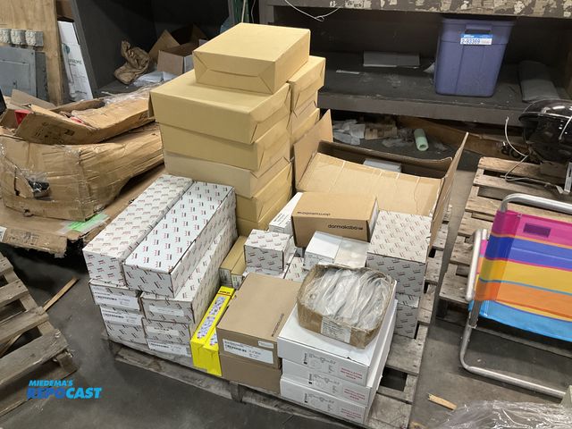 Lot 2-69769 - Lot of business accessories including paper towel dispensers, ANSI-15 dorma pull side track mounts, ...