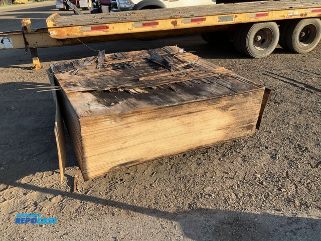 Lot 2-44620 - (44) sheets of 60” x 60” x 11/32” birch plywood - all are weathered/have water damage