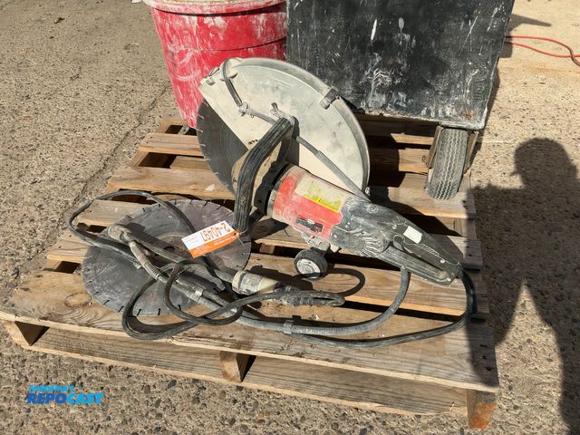 Lot 2-40497 - Core Cut Model C16 Electric Concrete Saw, 115 volt, 16" blade, comes with extra blade, Works