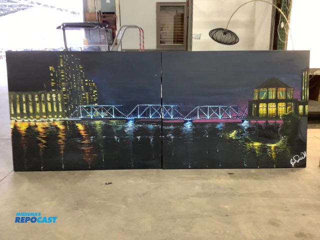 Lot 2-19536 - 1 Grand Rapids City Museum Paintings