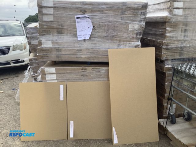 Lot 2-10347 - 40 48" inch antiviral safety screens made of 1/4" lexan each box contains 3 pieces model-63960SCR1E
