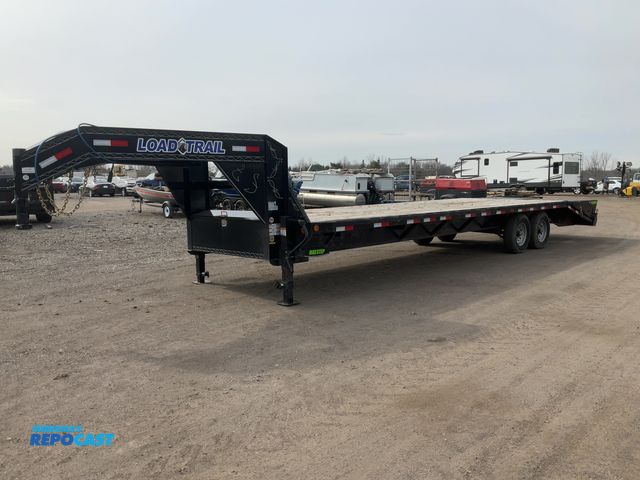 Lot 2-32664 - 2022 Load Trail Heavy Duty Gooseneck Flat Bed Trailer