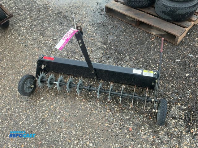 Lot 2-20018 - Brinley 40” Spike Aerator, pin hitch