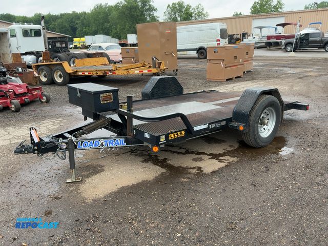 Lot 2-44745 - 2022 Load Trail 12’ Single Axle Manual Tilt Equipment Trailer