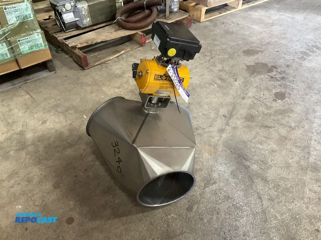 Lot 2-33025 - NEW 8" EL-O-MATIC DIRECTIONAL GUIDE, STAINLESS STEEL, FOOD GRADE